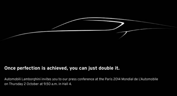 Lamborghini sắp ra mắt xe hoàn toàn mới tại Paris Motor Show 2014
