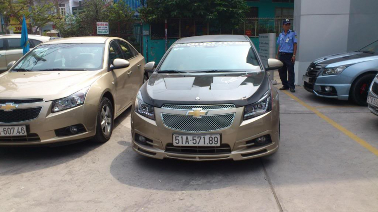 Ấn tượng với dàn Cruze tại buổi test drive ở Chevy SG