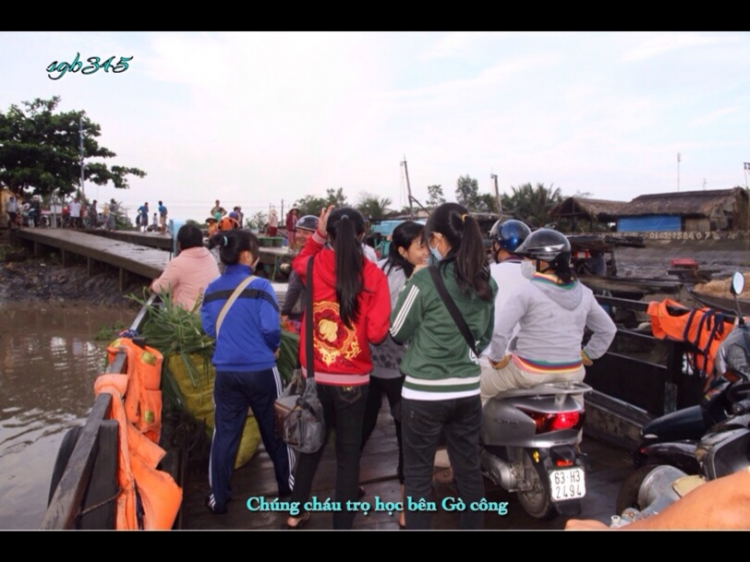Chạy Honda, vượt qua 12 cửa sông Cửu Long bằng đò ngang, 1 mình, 2 ngày Chạy Honda, vượt qua 12 cửa sông Cửu Long bằng đò ngang, 1 mình, 2 ngày