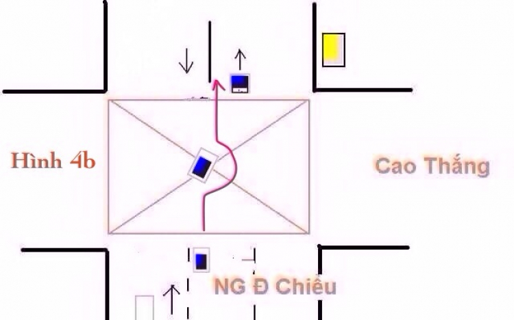 gặp rắc rối ở ngã tư Nguyễn Đình Chiểu - Cao Thắng