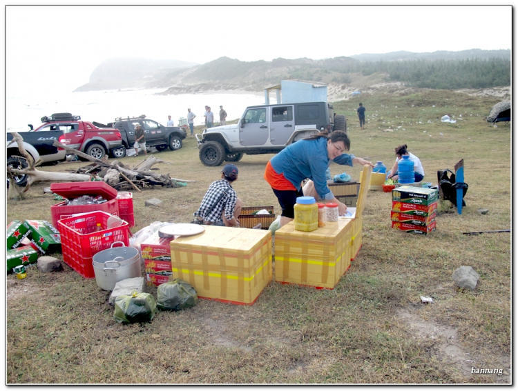 Hình ảnh anh em offroad đón chào năm mới tại đỉnh Tannobi - Phan Thiết