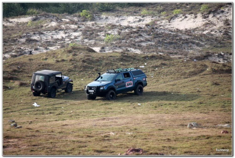 Hình ảnh anh em offroad đón chào năm mới tại đỉnh Tannobi - Phan Thiết