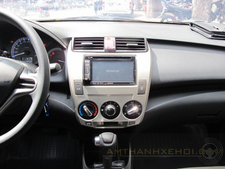 Độ đèn + mâm + ghế da  honda city