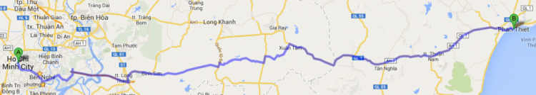 Đi Phan Thiết từ Sài Gòn như thế nào các bác?