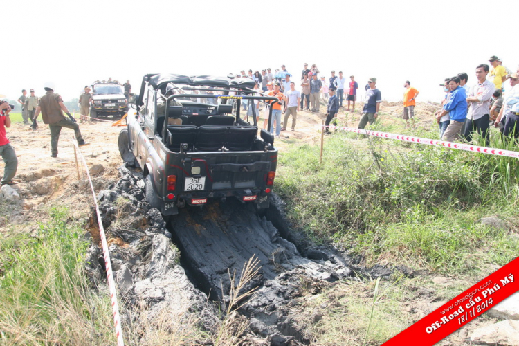 Cuộc thi Off-Road tại chân cầu Phú Mỹ 18/1/2014