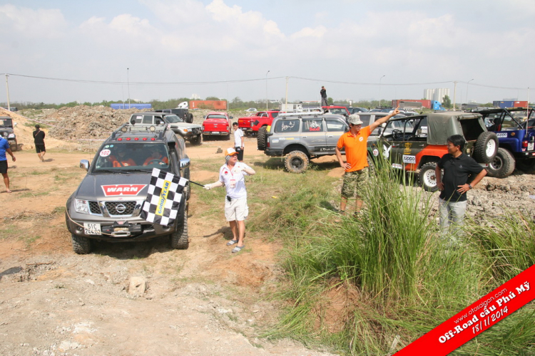 Cuộc thi Off-Road tại chân cầu Phú Mỹ 18/1/2014