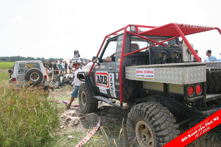 Cuộc thi Off-Road tại chân cầu Phú Mỹ 18/1/2014