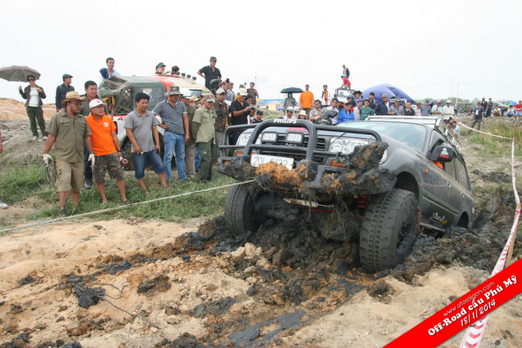 Cuộc thi Off-Road tại chân cầu Phú Mỹ 18/1/2014