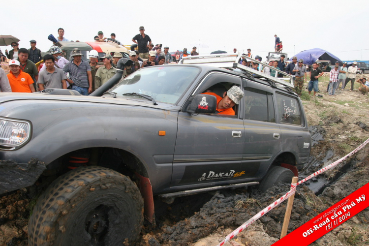 Cuộc thi Off-Road tại chân cầu Phú Mỹ 18/1/2014