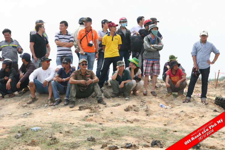 Cuộc thi Off-Road tại chân cầu Phú Mỹ 18/1/2014