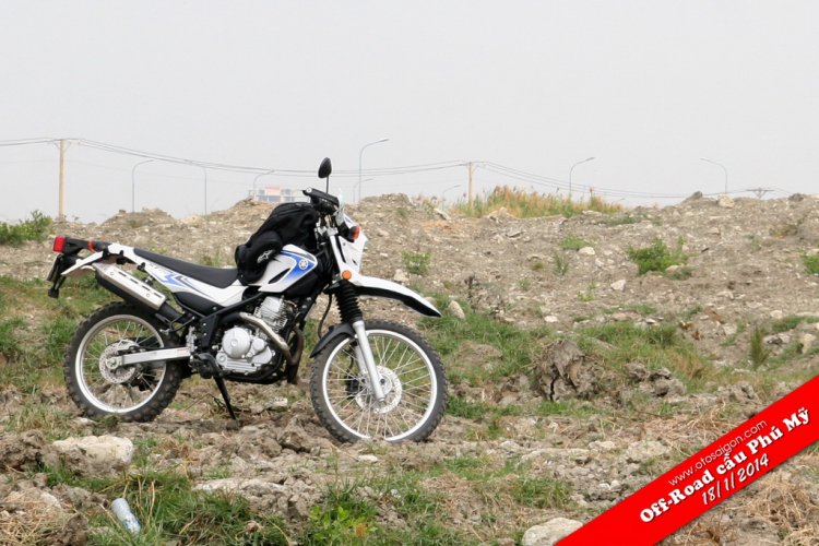 Cuộc thi Off-Road tại chân cầu Phú Mỹ 18/1/2014