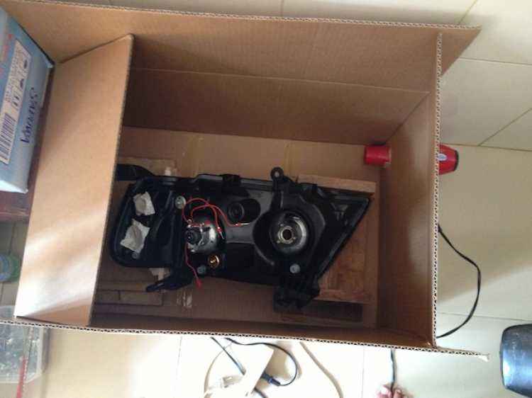 DIY - Lên bixenon, nâng cấp một chút cho dàn điện Escape DIY - Lên bixenon, nâng cấp một chút cho dàn điện Escape