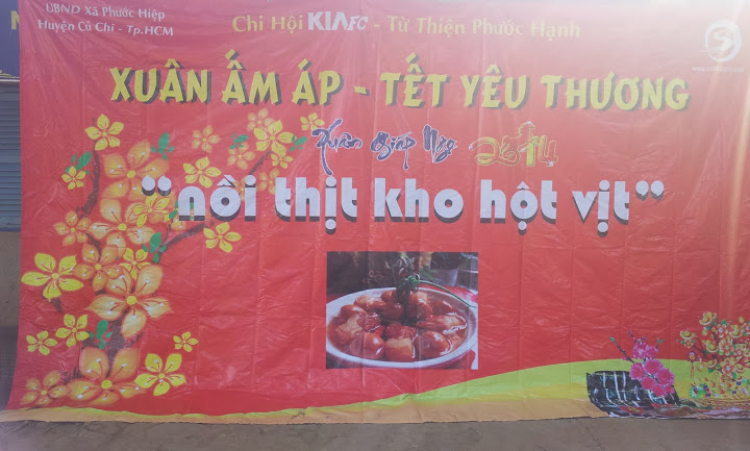 Tổng kết Thu Chi & Hình Ảnh từ thiện nồi Thịt Kho .