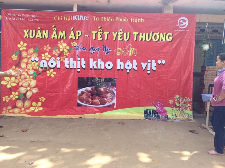 Tổng kết Thu Chi & Hình Ảnh từ thiện nồi Thịt Kho .