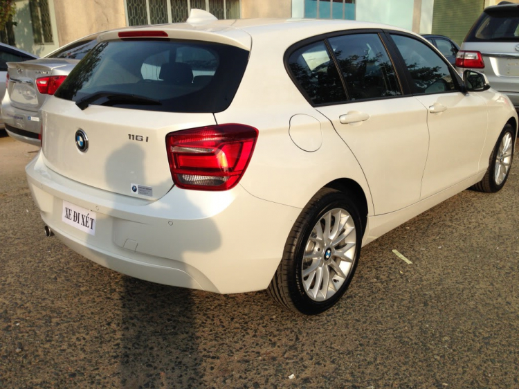 BMW F20 116i bạn e mới lấy BMW F20 116i bạn e mới lấy
