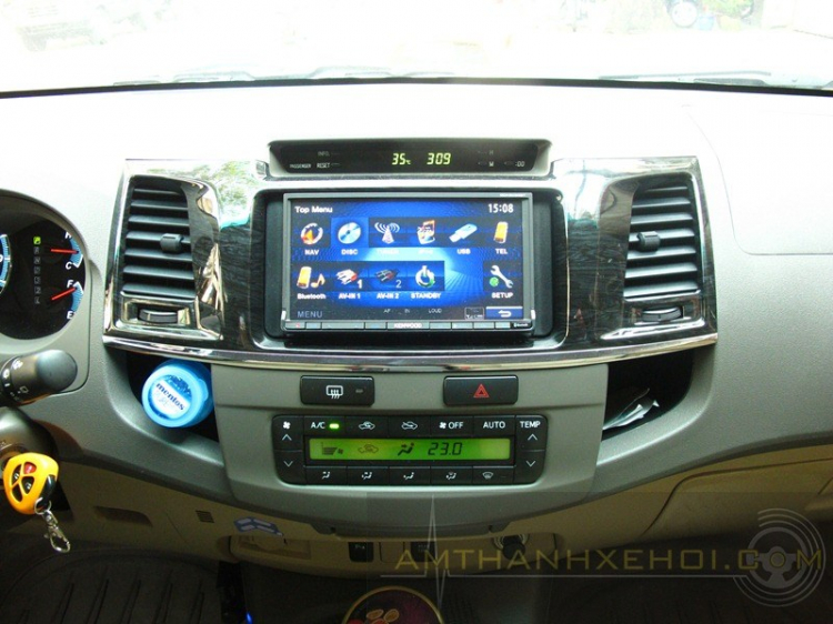 Em đi nâng cấp âm thanh và hình ảnh cho Fortuner Em đi nâng cấp âm thanh và hình ảnh cho Fortuner