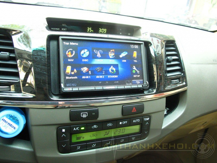 Em đi nâng cấp âm thanh và hình ảnh cho Fortuner Em đi nâng cấp âm thanh và hình ảnh cho Fortuner