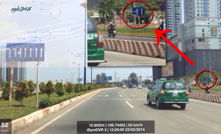 Bắt lỗi sai làn tại chỗ quay đầu về cầu sài gòn gần metro an phú