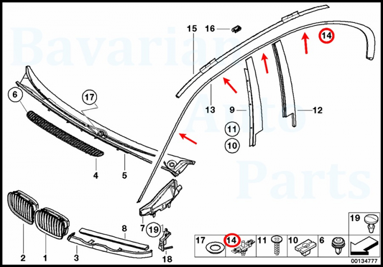 Nẹp viền inox cửa xe E46