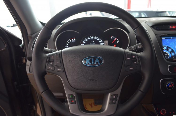 Kia sorento 2014 máy xăng đã có giá chính thức