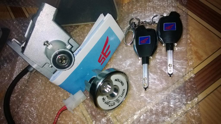 khóa chống trộm xe máy 6 cạnh