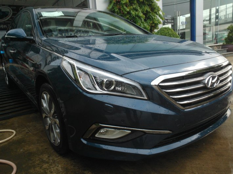 Hyundai Sonata 2015 đã xuất hiện, màu mới..