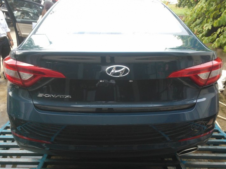 Hyundai Sonata 2015 đã xuất hiện, màu mới..