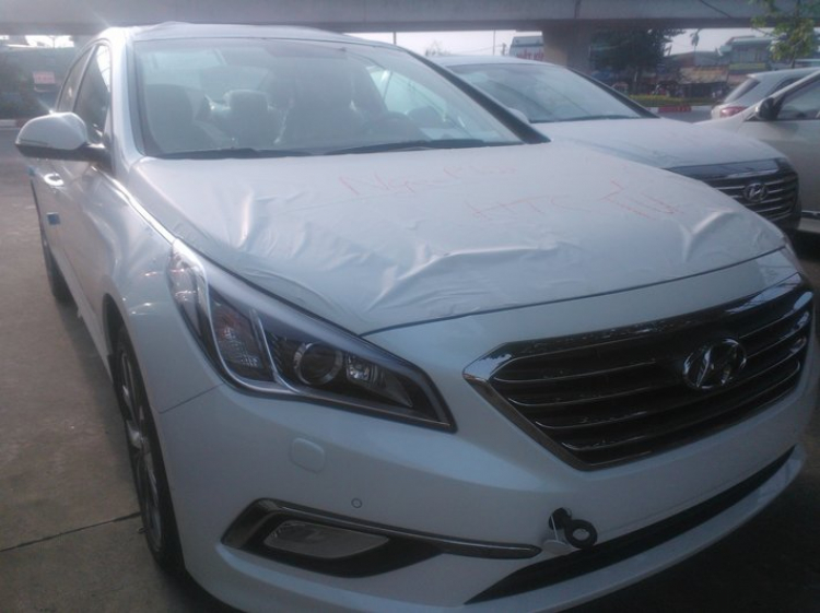 Hyundai Sonata 2015 đã xuất hiện, màu mới..