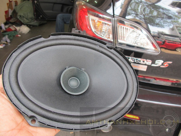 Nâng cấp âm thanh - hình ảnh cho Mazda