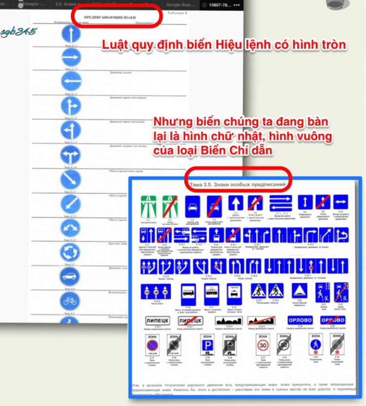 [biển chỉ dẫn] có bắt buộc thực hiện hay không?