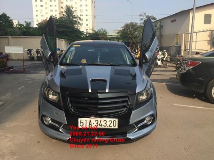 yeu xe hoi/ Xưởng độ Cruze -Thêm 2 em Cruze lên cửa lambo cập nhật trang 1, 5