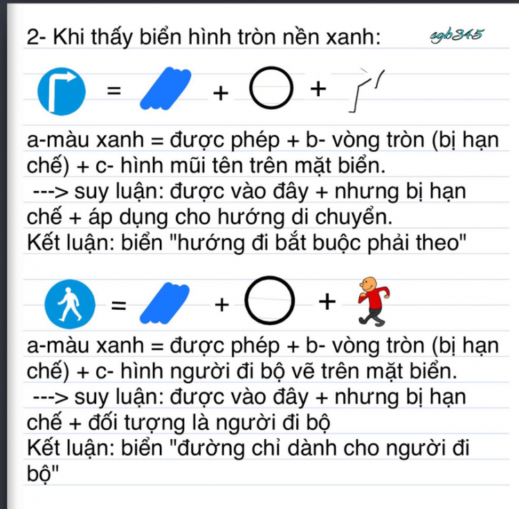 Biển báo hiệu đường bộ- Tại sao biển này có hình tròn, biển kia có hình vuông, v.v...?