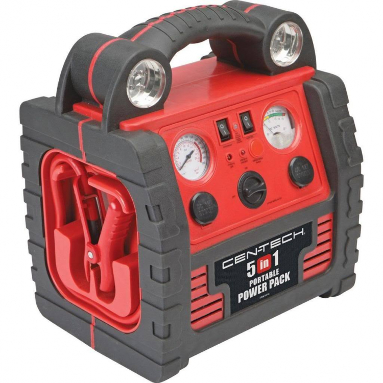 5-in-1 Portable Power Pack Jump Starter