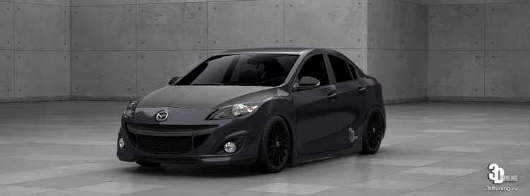 Một vài hình ảnh mẫu Mazda 3 độ BodyKits ạ