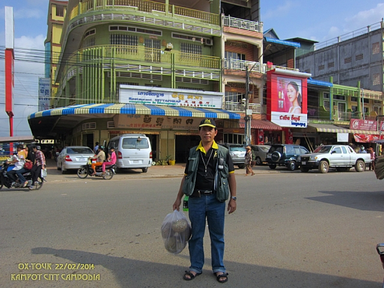 Đầu Năm : Khám phá thành phố cổ Kampot - KamPuChia