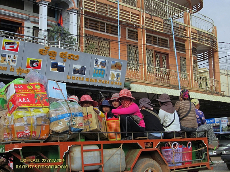 Đầu Năm : Khám phá thành phố cổ Kampot - KamPuChia