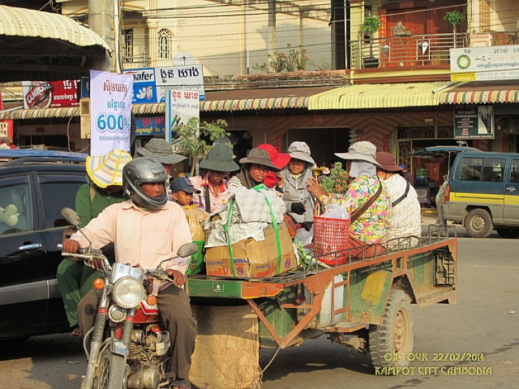 Đầu Năm : Khám phá thành phố cổ Kampot - KamPuChia