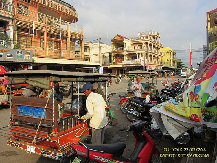 Đầu Năm : Khám phá thành phố cổ Kampot - KamPuChia