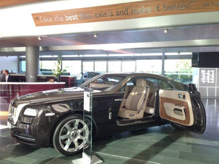 10 chiếc xe có nội thất đẹp nhất của năm 2014- Rolls-Royce Wraith