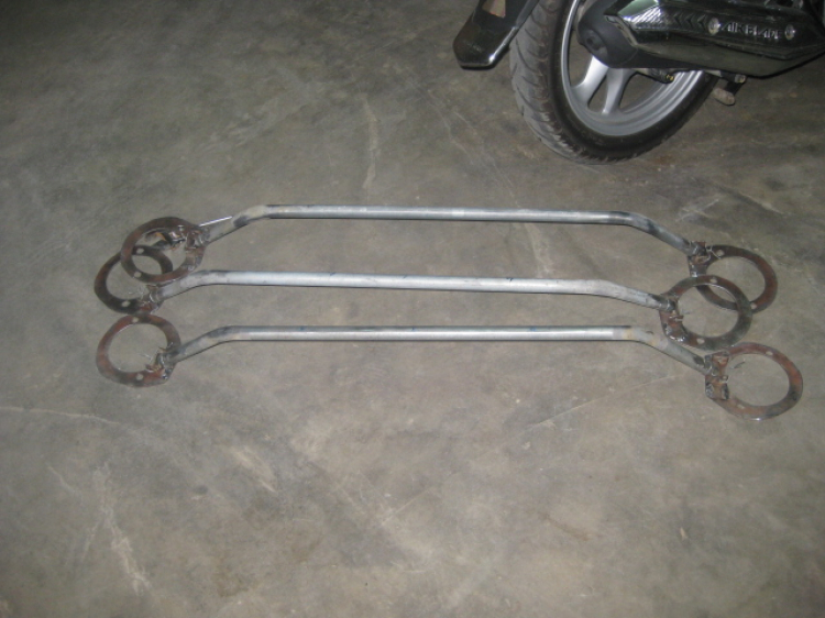 Choixongxu độ cây Strut bar - đã test thành công - mời các bác vào chém.