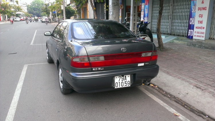 Toyota Corona 1992 - 1996 mắt híp đít bồng (Na béo )