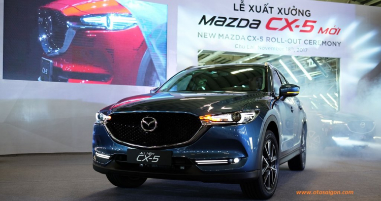 Bảng giá xe Mazda tháng 1/2018 mới nhất