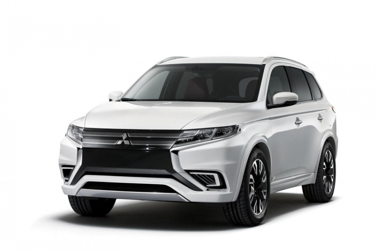 Mitsubishi sẽ trình làng Outlander PHEV concept S ở Paris Motor Show 2014