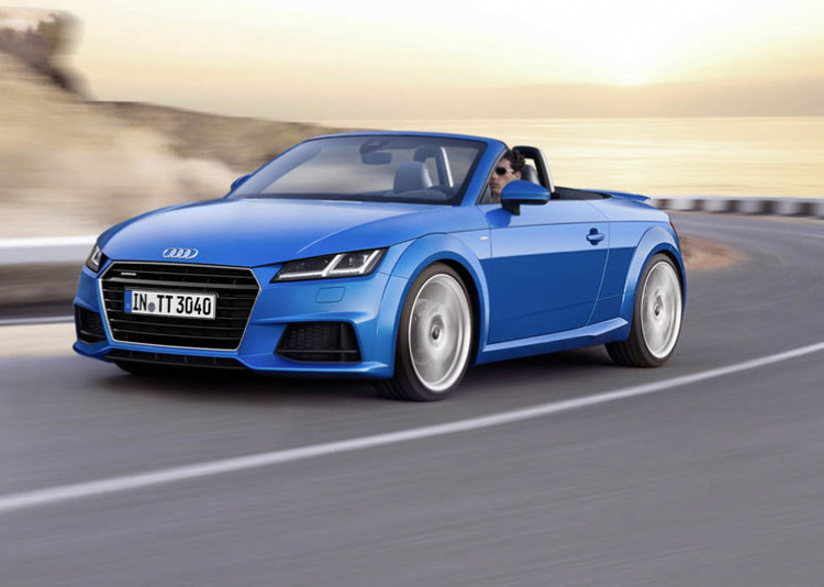 Audi chuẩn bị ra mắt TT và TTs mui trần thế hệ mới