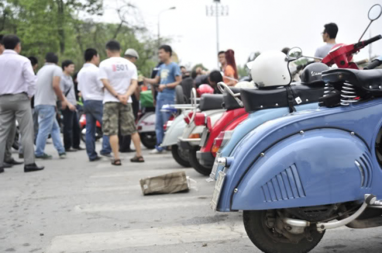 Vespa Hưu trí- Hành trình Asean Vietnam-Laos-ThaiLand-Malaysia-Singapore 2012