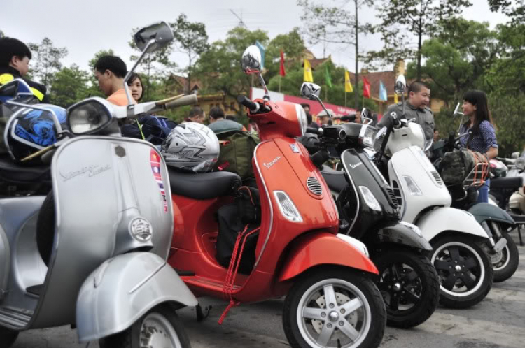 Vespa Hưu trí- Hành trình Asean Vietnam-Laos-ThaiLand-Malaysia-Singapore 2012