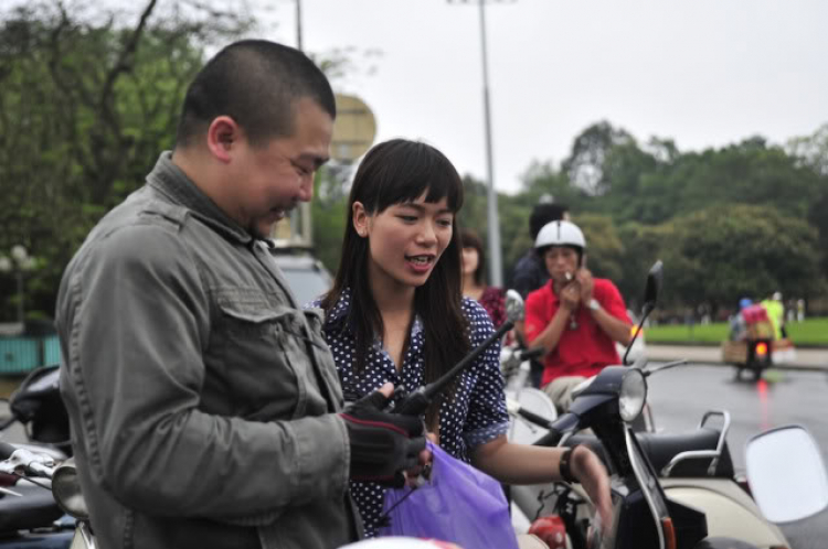 Vespa Hưu trí- Hành trình Asean Vietnam-Laos-ThaiLand-Malaysia-Singapore 2012