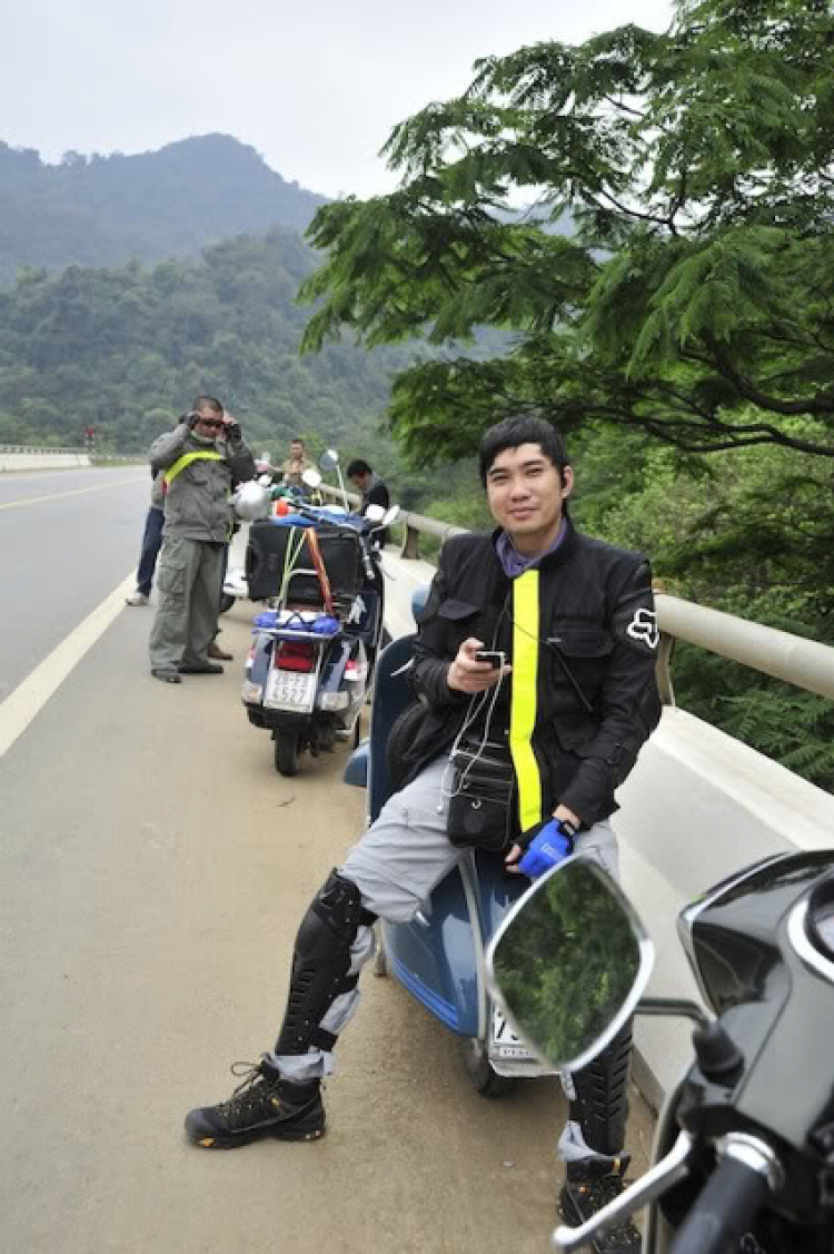 Vespa Hưu trí- Hành trình Asean Vietnam-Laos-ThaiLand-Malaysia-Singapore 2012