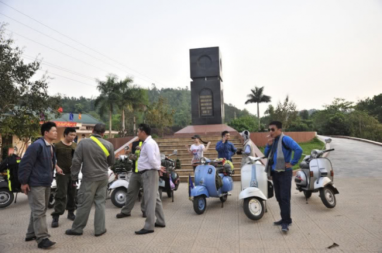 Vespa Hưu trí- Hành trình Asean Vietnam-Laos-ThaiLand-Malaysia-Singapore 2012