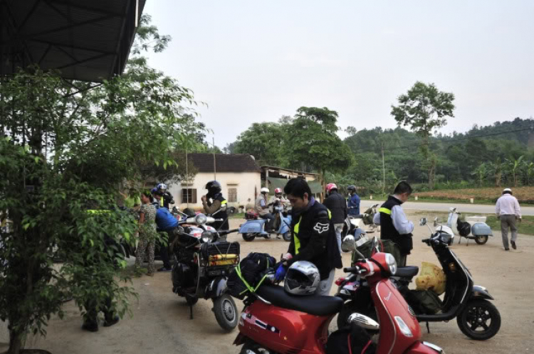 Vespa Hưu trí- Hành trình Asean Vietnam-Laos-ThaiLand-Malaysia-Singapore 2012